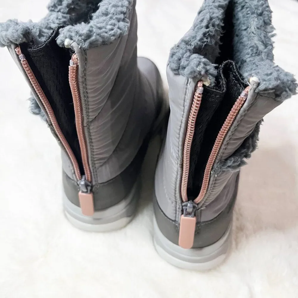 Merrell Snowcreek Sport Mid Zip Polar Waterproof Boots‎ Charcoal NWOT Size 10